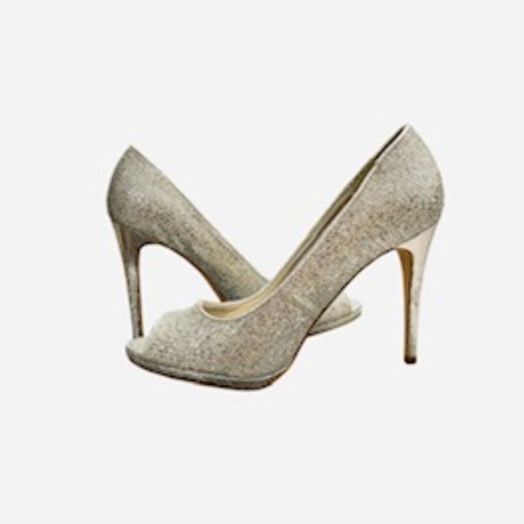 Le Chateau Diamond Mesh Pumps - US 8.5 - Picture 4 of 6